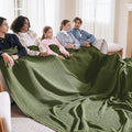 Bedsure Gentlesoft 100% Cotton Big Blanket Oversized King by BEDSURE