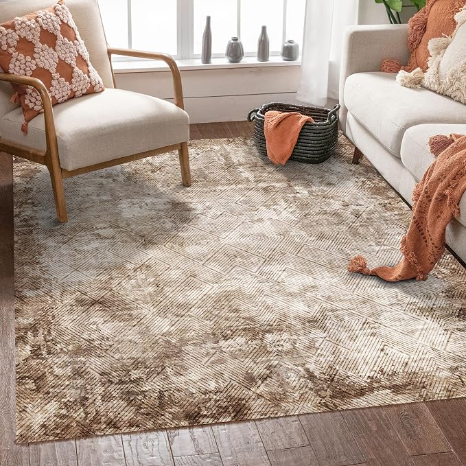 YARNSCAPE 5' x 7' Washable Area Rug - Image 2