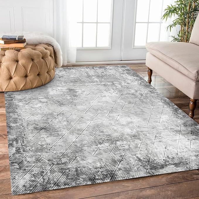 YARNSCAPE 5' x 7' Washable Area Rug by YARNSCAPE