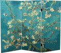 Red Lantern Double Sided Works of Van Gogh Canvas Folding Screen by RedLantern