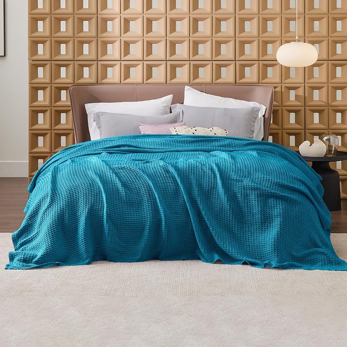 Bedsure Gentlesoft 100% Cotton Blanket King Size - Image 3