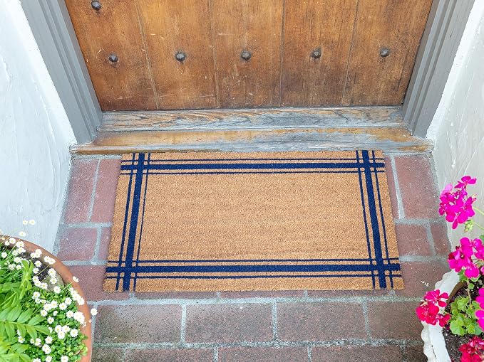 KAF Home New Coir Doormat, Heavy-Duty, Weather Resistant, Non-Slip PVC Backing - Image 4